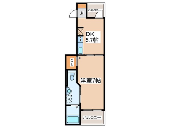 ベルグランの物件間取画像